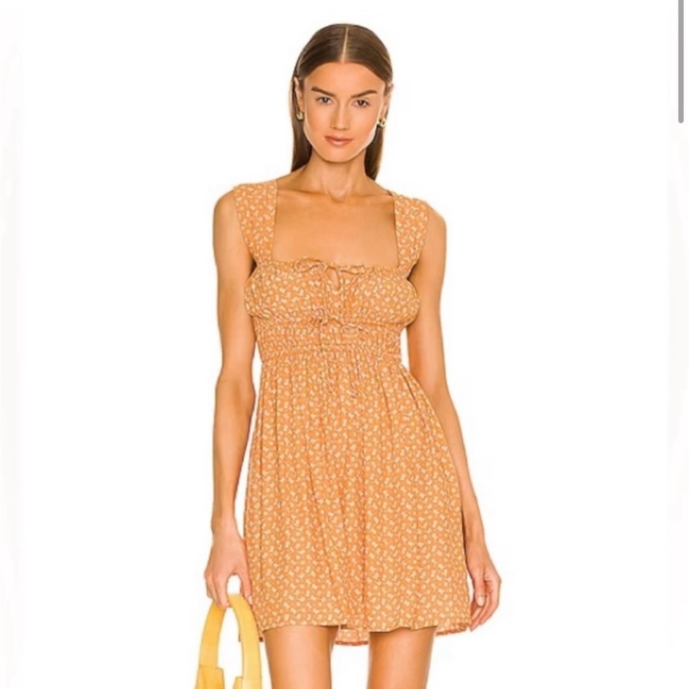 Faithfull the Brand Praia Mini Dress in Ermita Floral Print